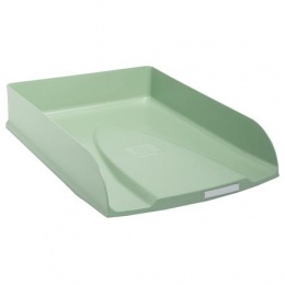 Irattálca, műanyag, EXACOMPTA "COMBO Styli AutentiK", zsálya