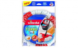 Felmosó utántöltő fej, VILEDA "Easy Wring TURBO 2in1"