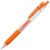Zseléstoll, 0,33 mm, nyomógombos, ZEBRA "Sarasa Clip", vérnarancs